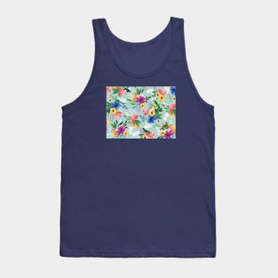 Flower birds Tank Top